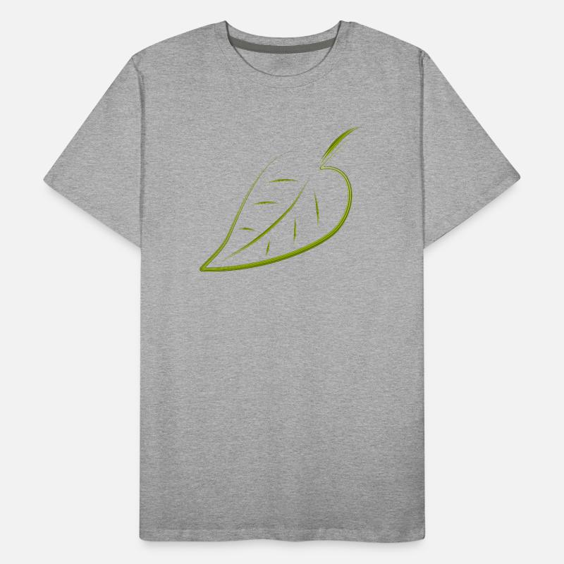 leaf Men's Premium Organic T-Shirt