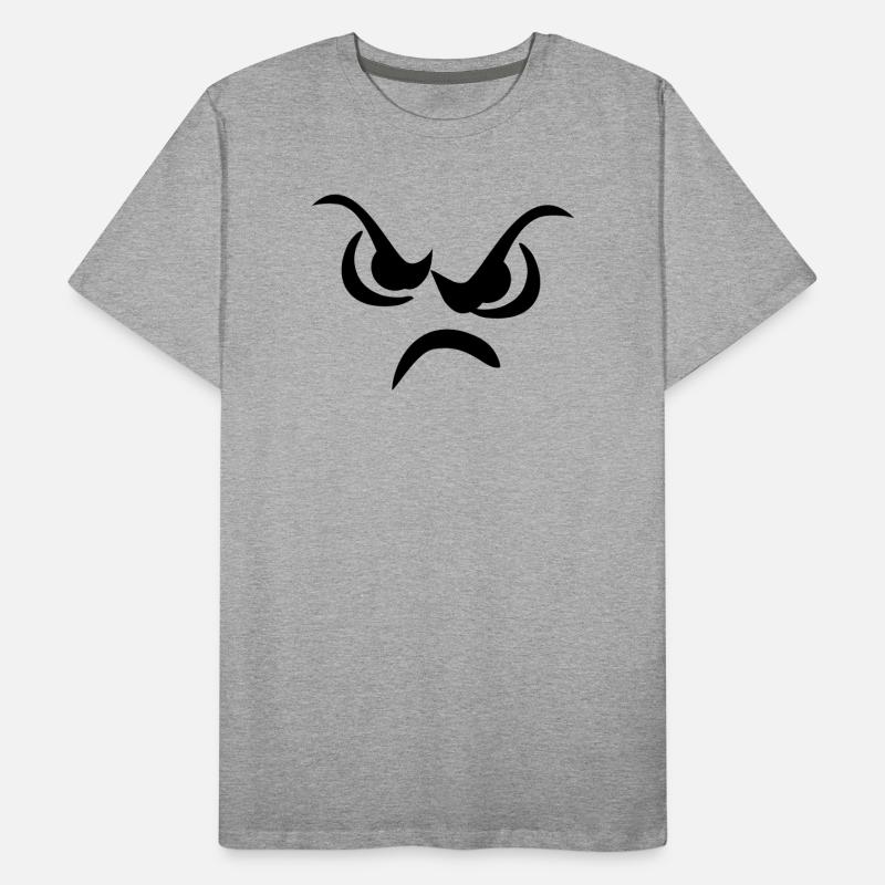 face Men's Premium Organic T-Shirt