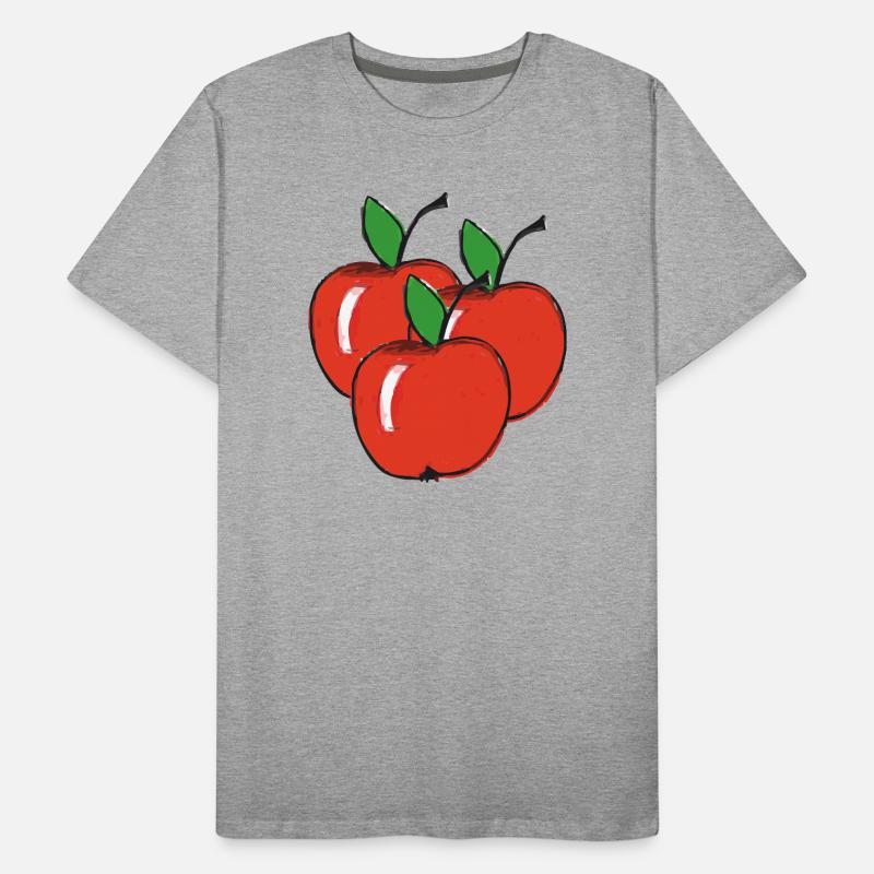 apples Men's Premium Organic T-Shirt