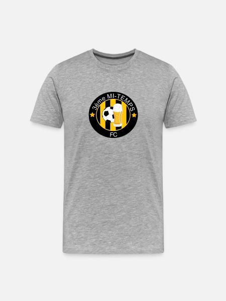 3rd half - Men's Premium Organic T-Shirt - heather grey