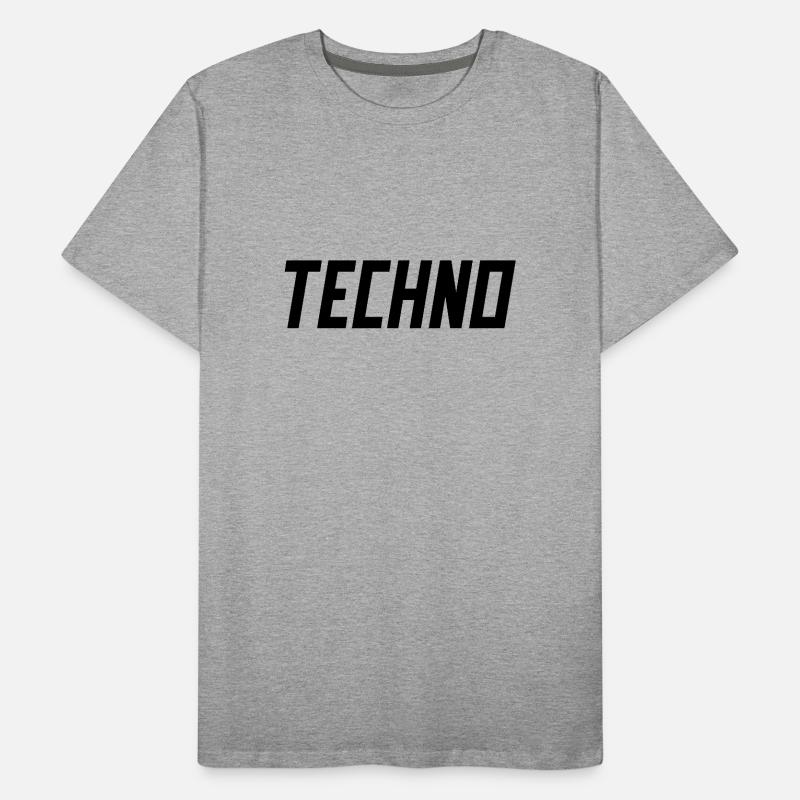 TECHNO Party Rave Techno 90s 90s T-shirt bio Premium Homme