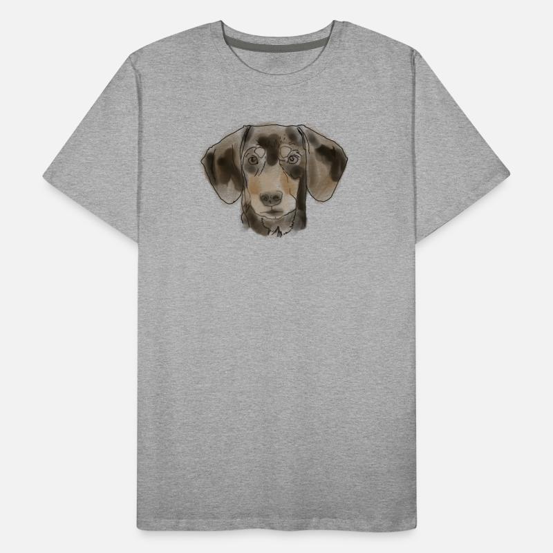 Teckel T-shirt bio Premium Homme