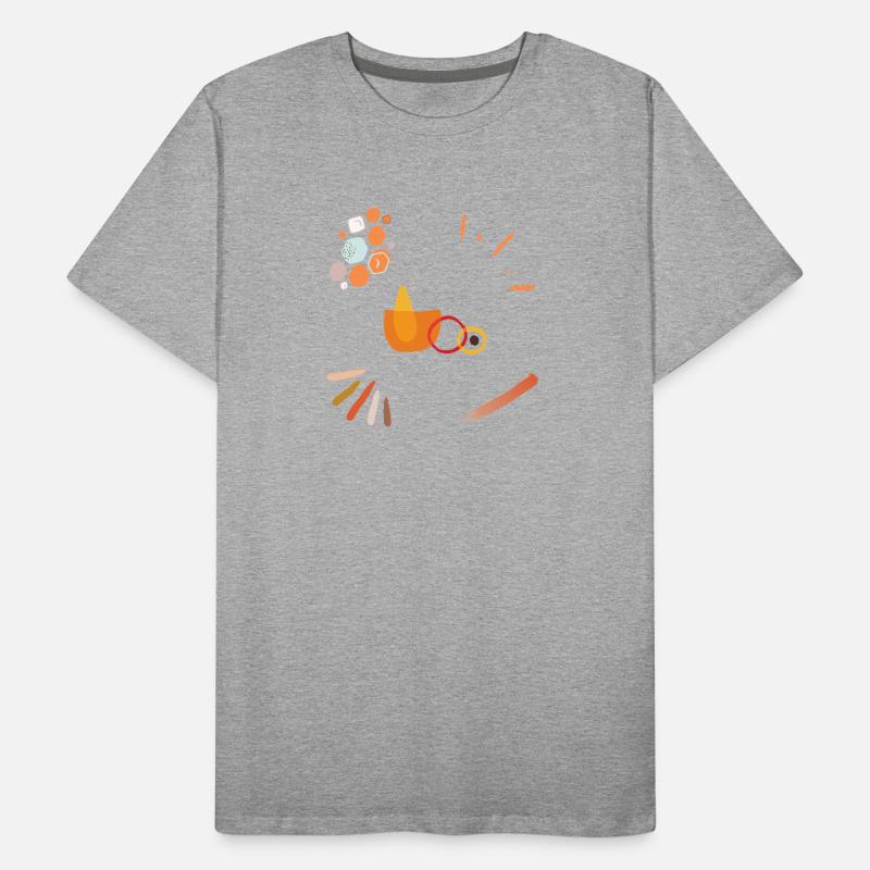 Ocher paint Men's Premium Organic T-Shirt