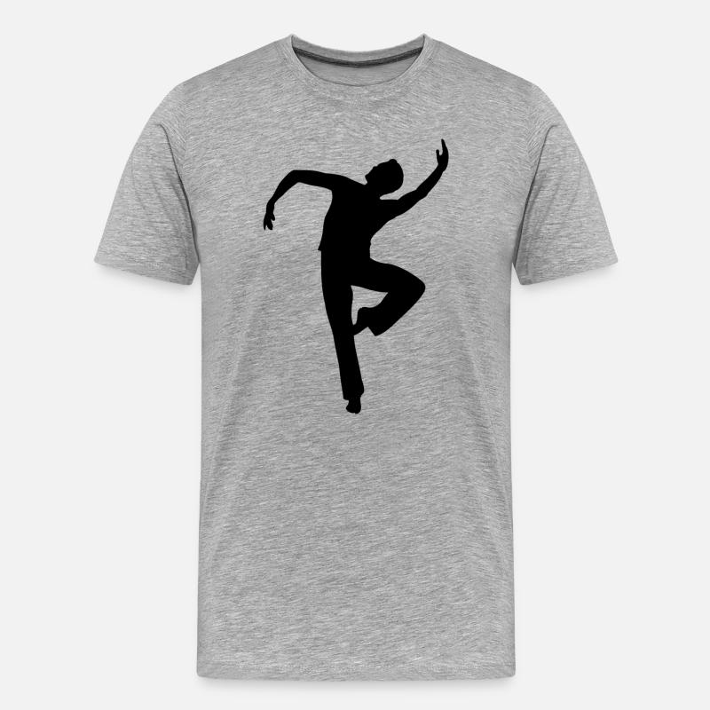 ein balet - Männer Premium Bio T-Shirt - Grau meliert