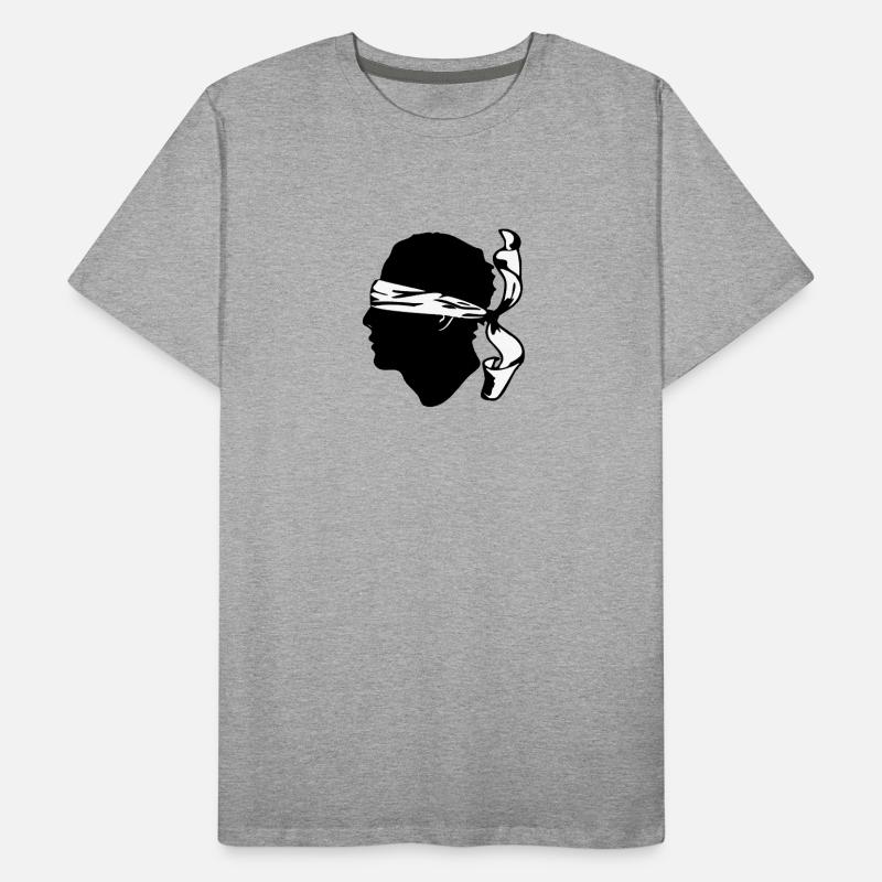 Corsica blindfolded Men's Premium Organic T-Shirt