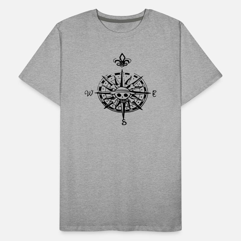 boussole op compas T-shirt bio Premium Homme