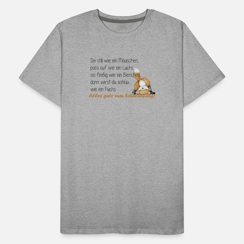 sei fleißig wie ein bienchen Männer Premium Bio T-Shirt