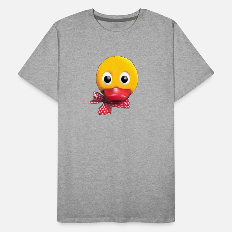 Schnatterinchen 3D Männer Premium Bio T-Shirt