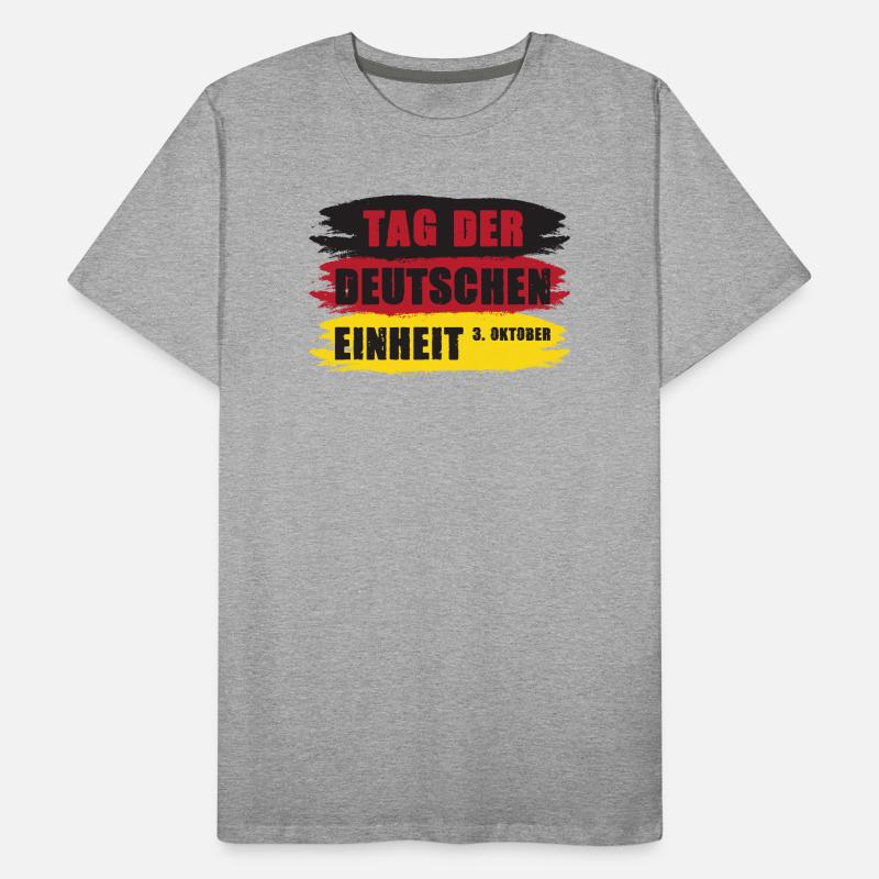 Tag der deutschen Einheit 1990 Deutsche Einheit Männer Premium Bio T-Shirt