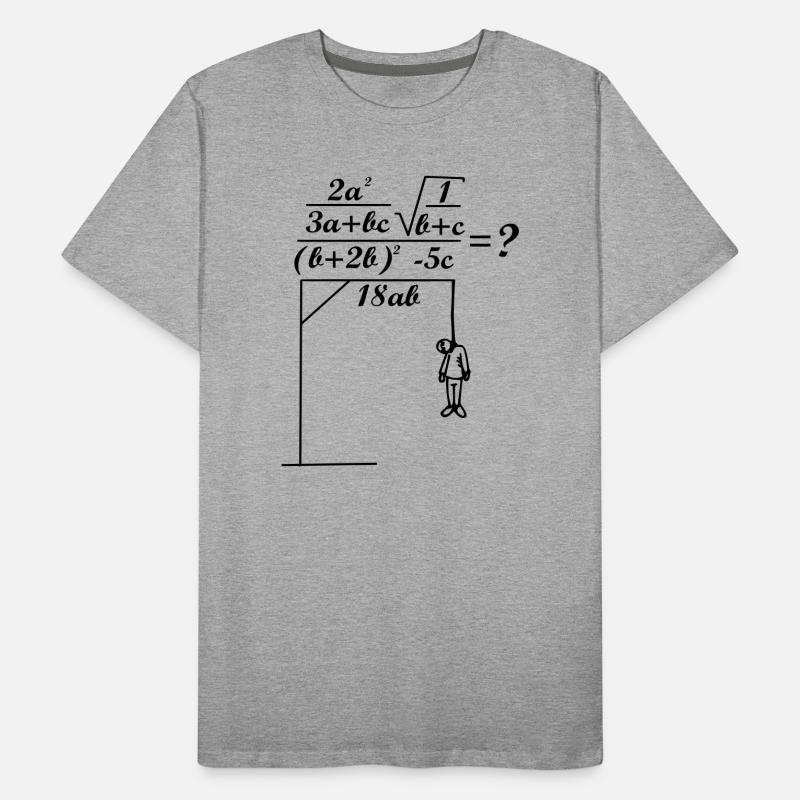 Mathe-Formel Männer Premium Bio T-Shirt