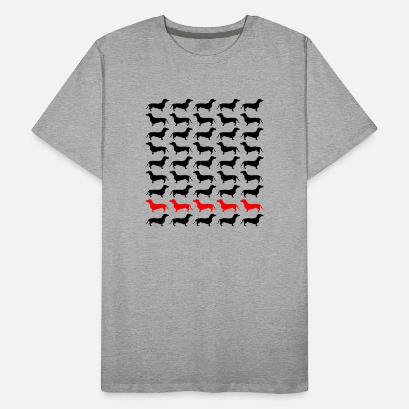Teckel Teckel Teckel T-shirt bio Premium Homme