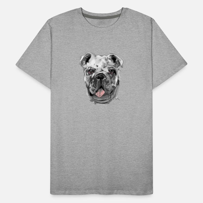 Bouledogue T-shirt bio Premium Homme