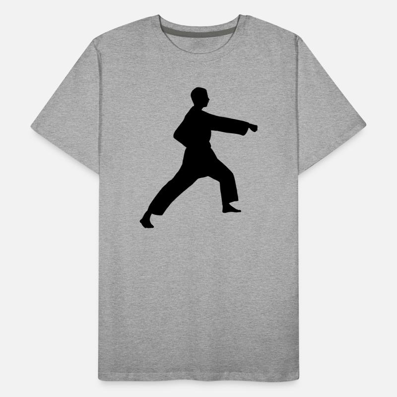 Punsch Karate oder Teakwondo Punsch Männer Premium Bio T-Shirt