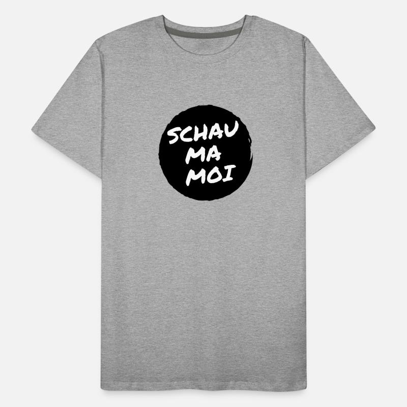 Schau ma moi - Déclaration à l’issue incertaine T-shirt bio Premium Homme