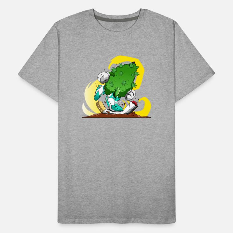 Smoke Weed,not Cigarettes Männer Premium Bio T-Shirt