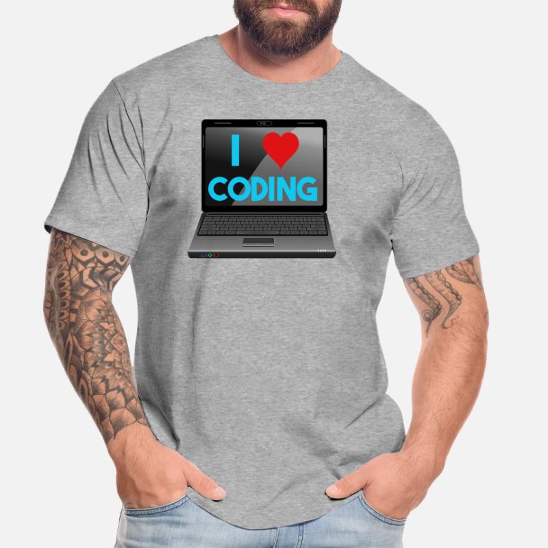 Programmieren, Programmierer, Informatiker Männer Premium Bio T-Shirt