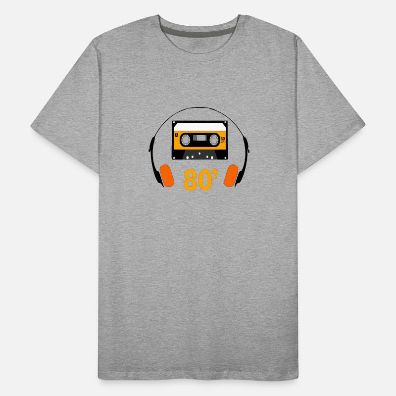 80's Men's Premium Organic T-Shirt