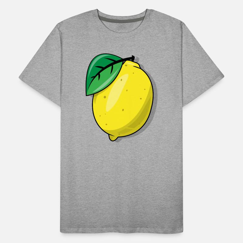 lemon Men's Premium Organic T-Shirt