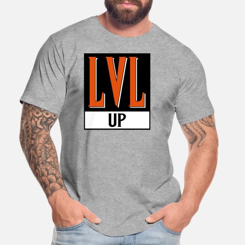 level up nerd cod Men's Premium Organic T-Shirt