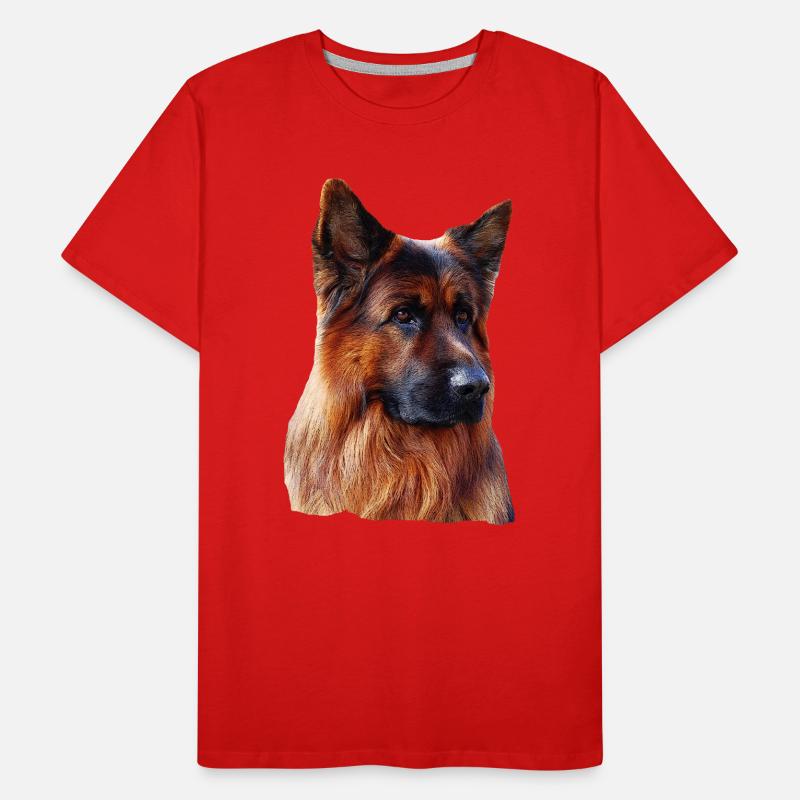 Altdeutscher Schäferhund Deutscher Schäferhund Männer Premium Bio T-Shirt