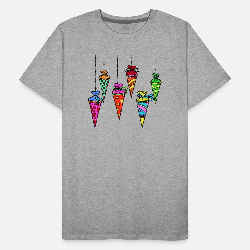 School bag School start School start School start Men's Premium Organic T-Shirt