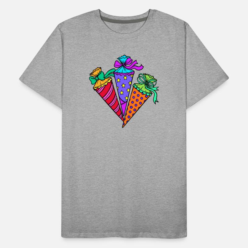 Sac d’école Début de l’école T-shirt bio Premium Homme