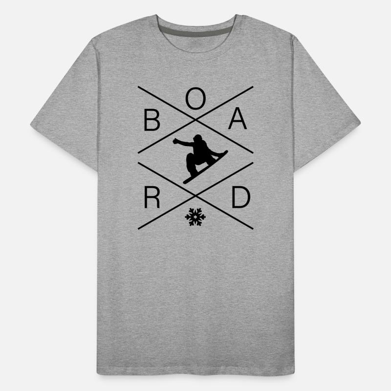 BOARD T-shirt bio Premium Homme