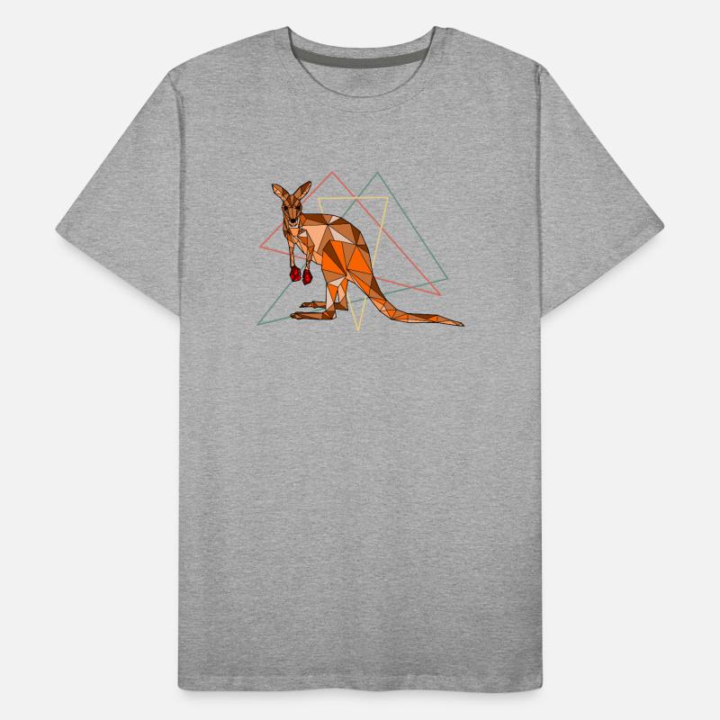 kangaroo! Men's Premium Organic T-Shirt