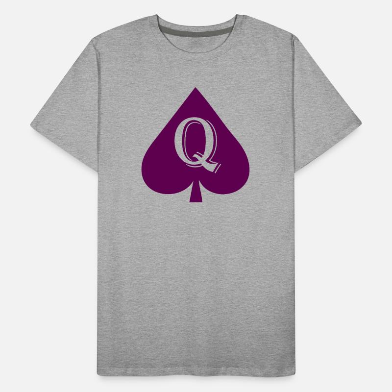 Dame de pique T-shirt bio Premium Homme