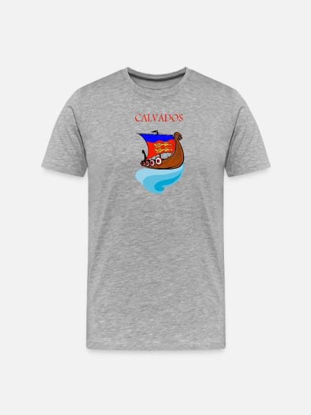 Calvados - T-shirt bio Premium Homme - gris chiné