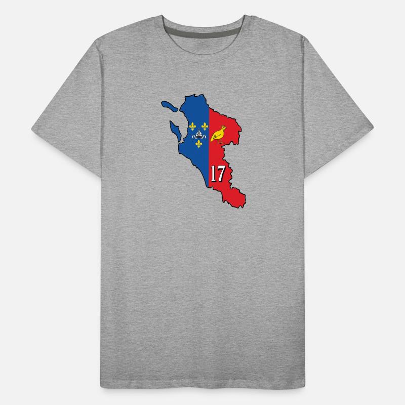 Charente-maritime T-shirt bio Premium Homme