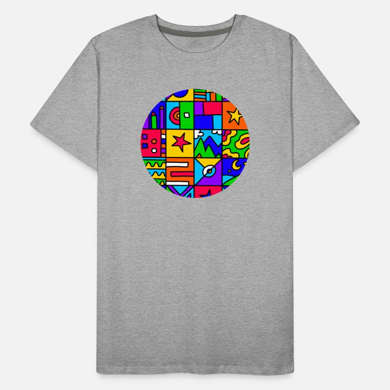 Wanderung Männer Premium Bio T-Shirt