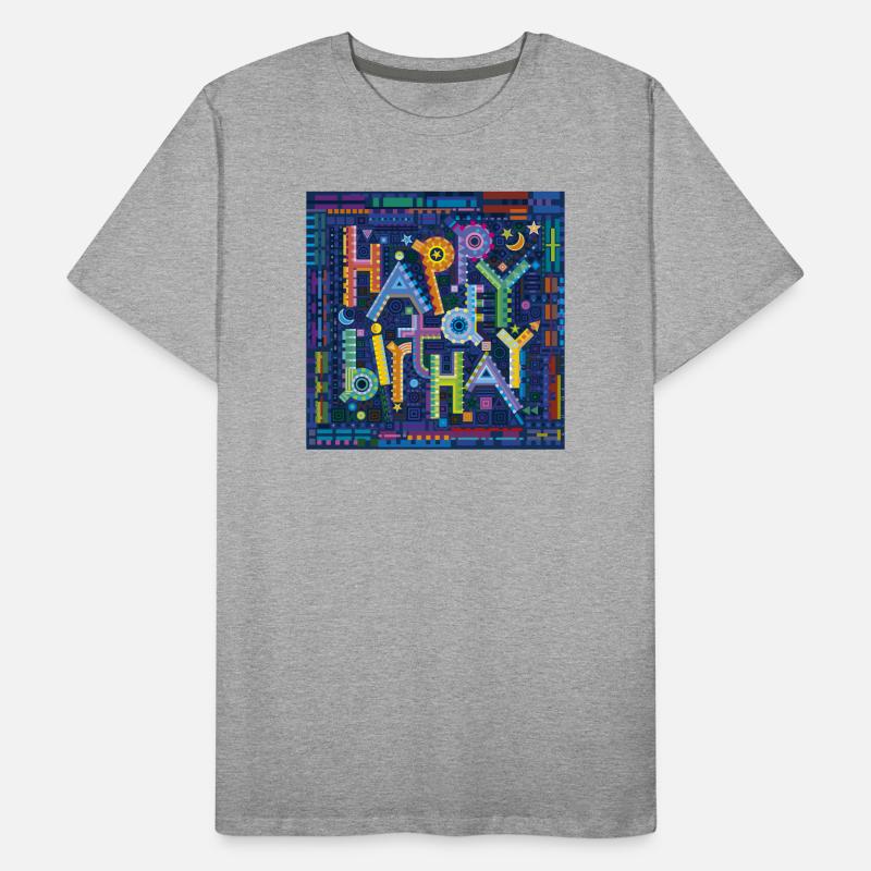 The Birthday Theme Männer Premium Bio T-Shirt