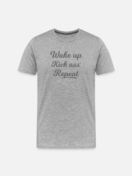 Drôle - T-shirt bio Premium Homme - gris chiné