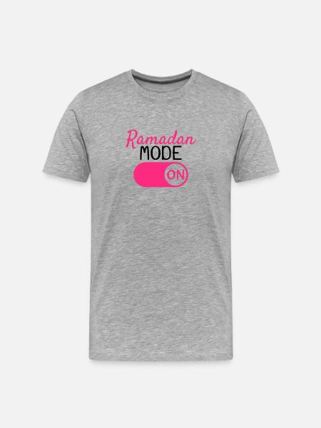 Ramadan - Men's Premium Organic T-Shirt - heather grey