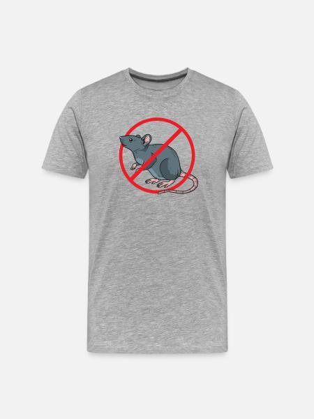 Schädlingsbekämpfung Kammerjäger - Männer Premium Bio T-Shirt - Grau meliert