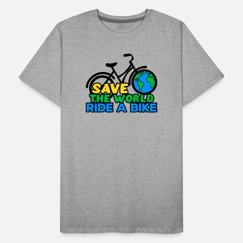 Umwelt Mutter Erde Statement Umweltschutz Männer Premium Bio T-Shirt