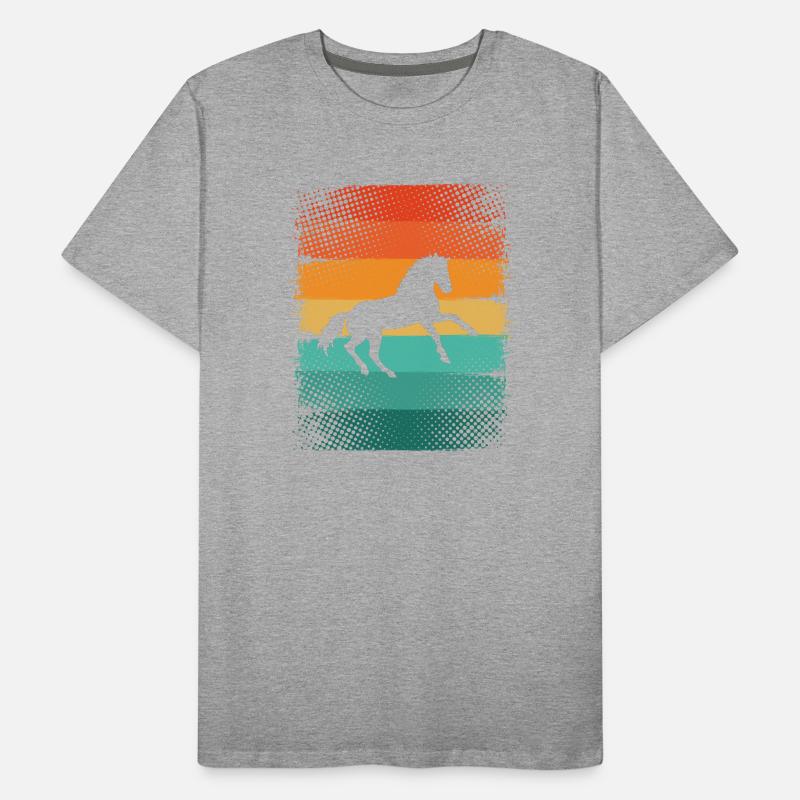 Cheval T-shirt bio Premium Homme