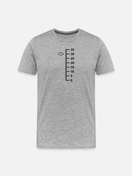 30 years old 30 birthday - Men's Premium Organic T-Shirt - heather grey