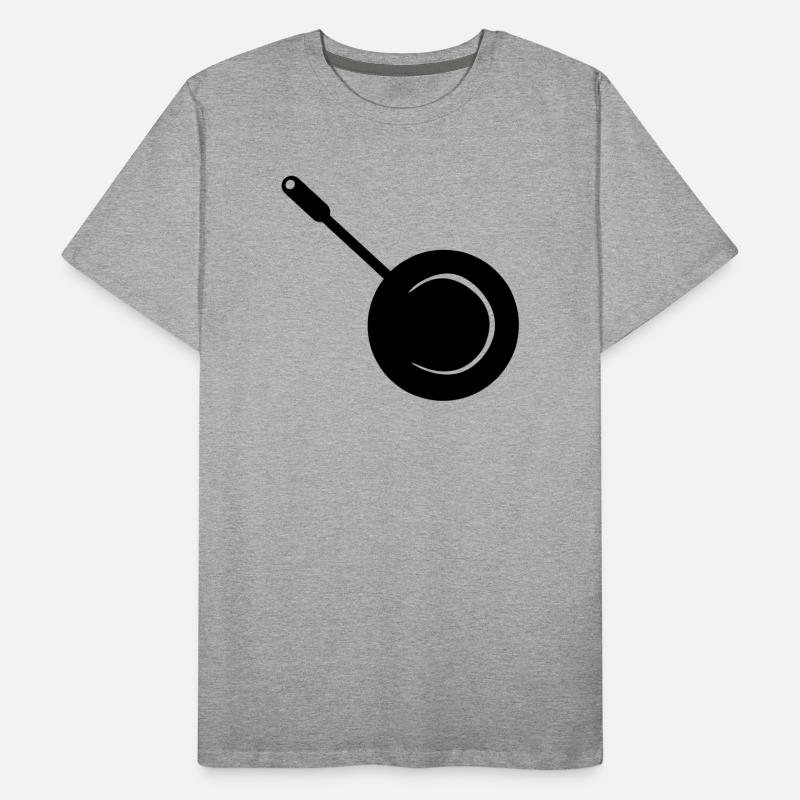 Frying-pan Men's Premium Organic T-Shirt