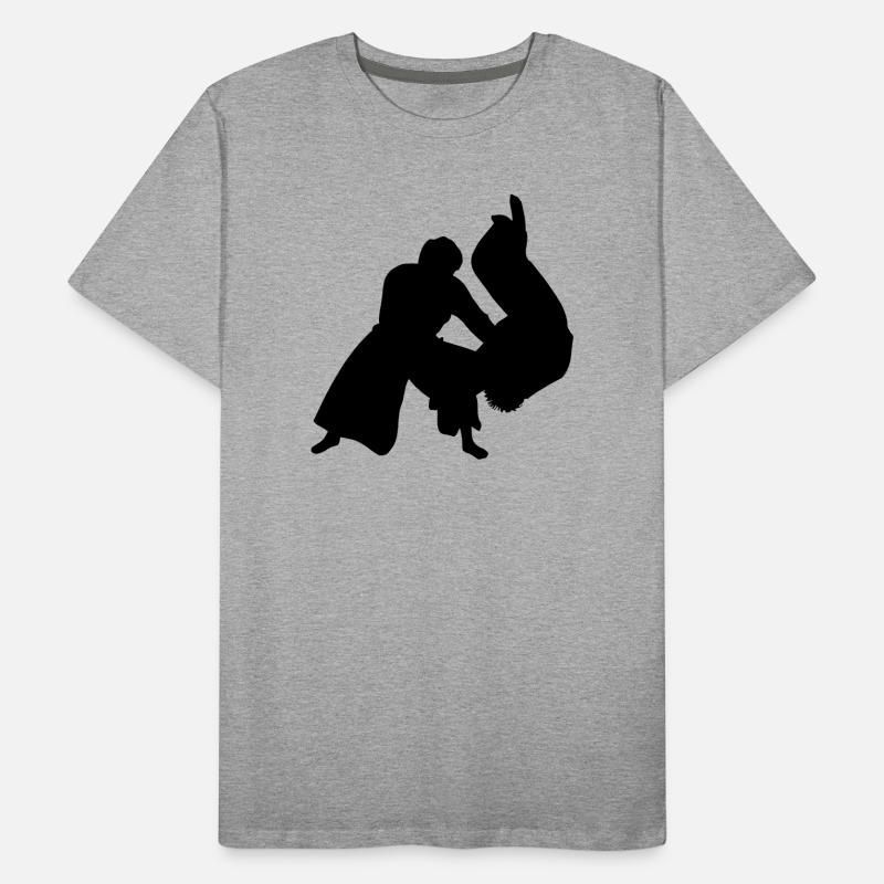 Aikido throw Men's Premium Organic T-Shirt