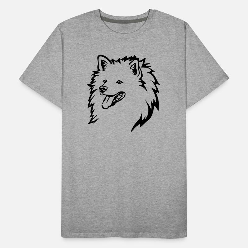 Tête pointue T-shirt bio Premium Homme
