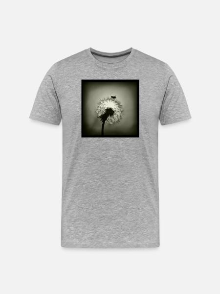 Tiny Planet - Men's Premium Organic T-Shirt - heather grey
