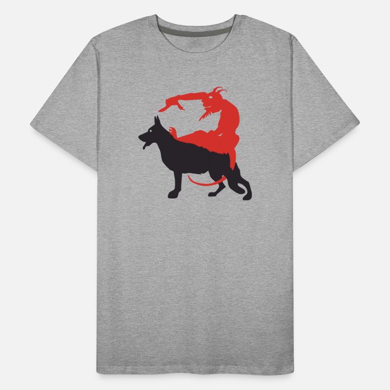 Shepherd devil - BIG Men's Premium Organic T-Shirt