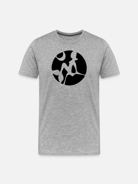 Virgo - T-shirt bio Premium Homme - gris chiné