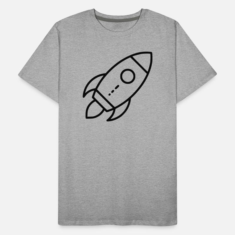 Fusée T-shirt bio Premium Homme