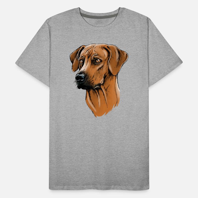 Rhodesian Ridgeback Men's Premium Organic T-Shirt