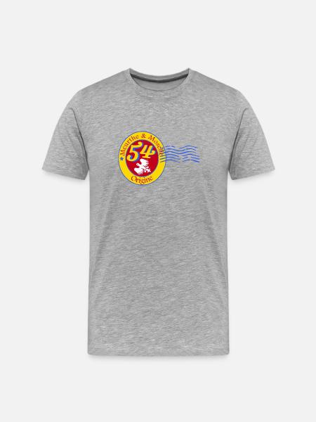 Meurthe & Moselle - Men's Premium Organic T-Shirt - heather grey