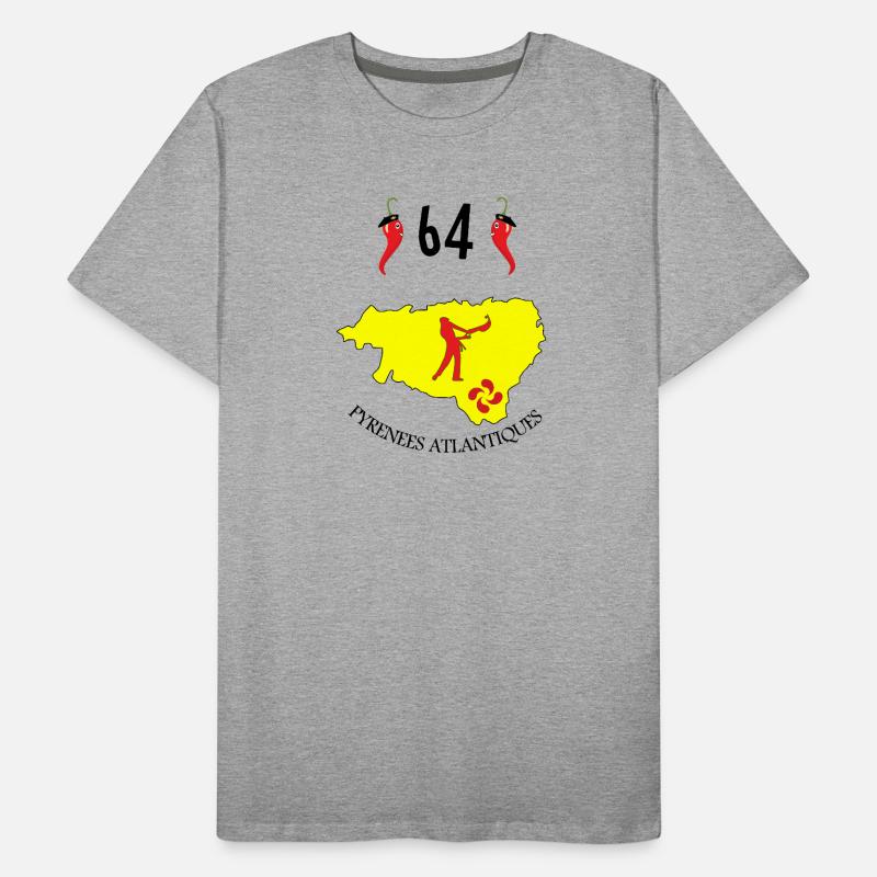 Atlantic Pyrenees Men's Premium Organic T-Shirt