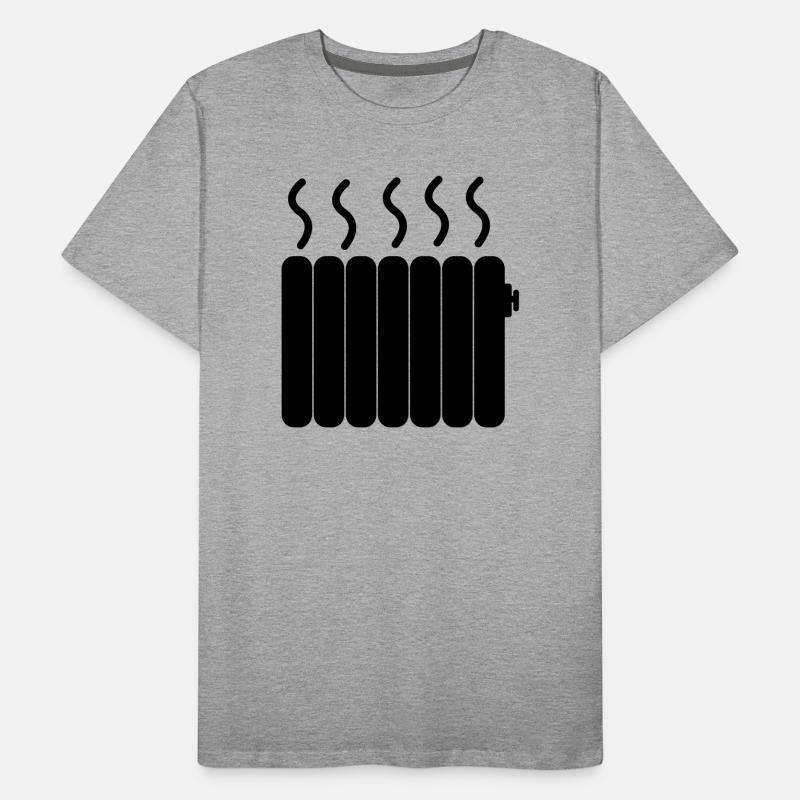 Chauffage central Chauffage central T-shirt bio Premium Homme